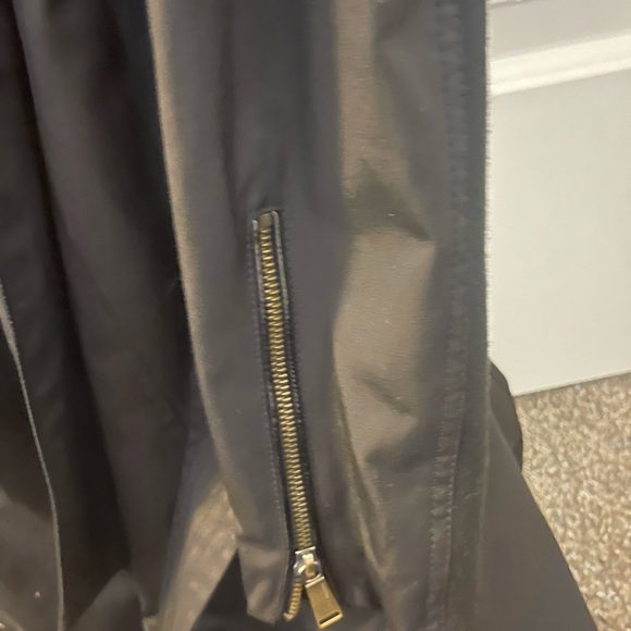 LIKE NEW BCBG Generation Belted Black Double Breasted Trench Coat Jacket - Picture 6 of 8